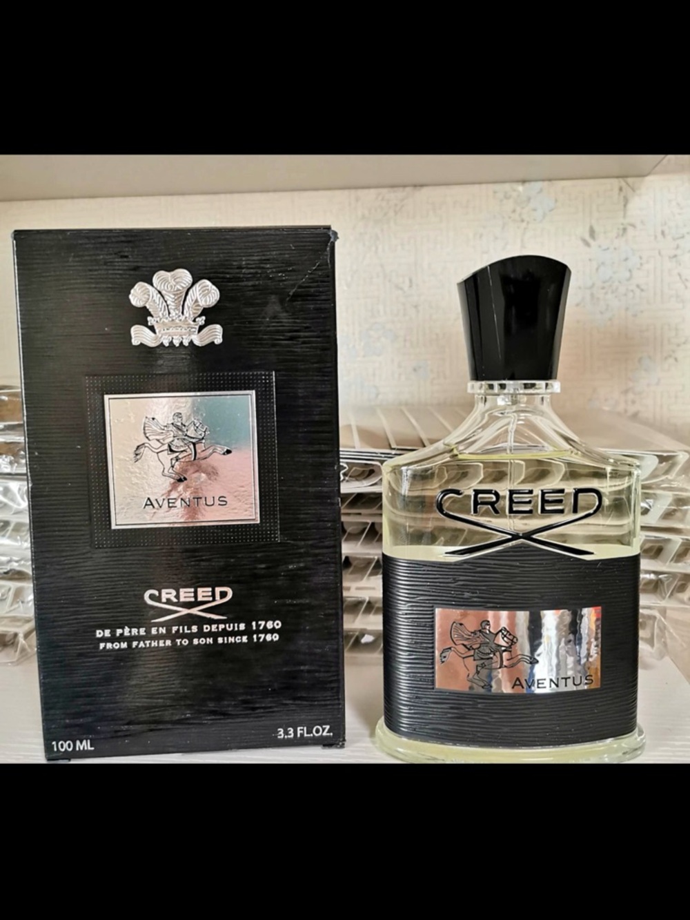Creed Aventus Women Eau de Parfum - Black and Clear